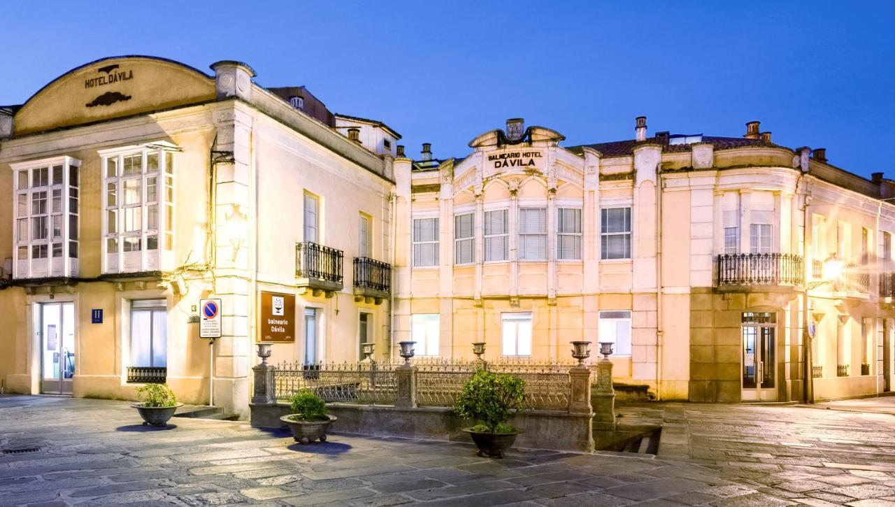 Balneario Hotel Davila Caldas De Reis Bagian luar foto