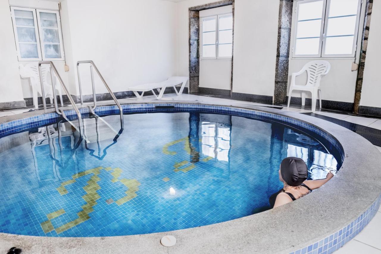 Balneario Hotel Davila Caldas De Reis Bagian luar foto