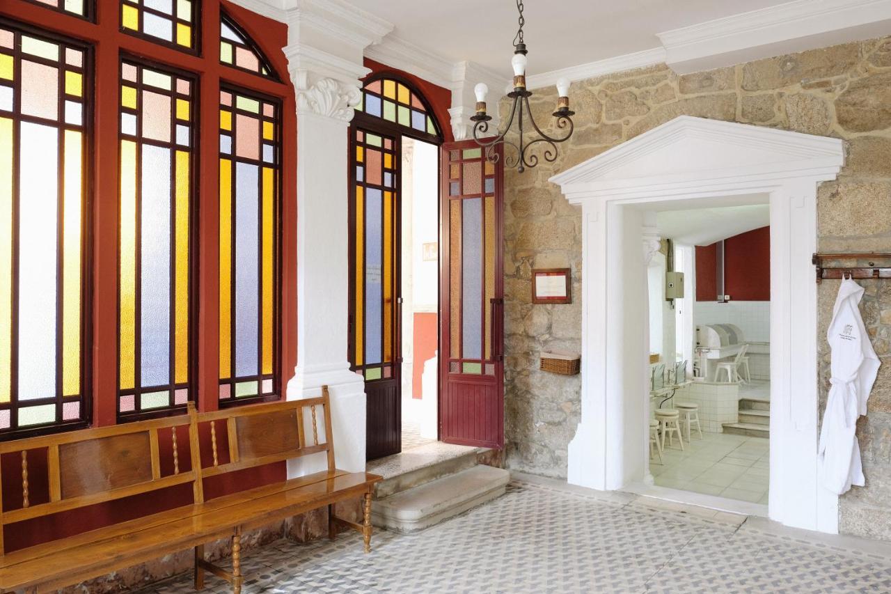 Balneario Hotel Davila Caldas De Reis Bagian luar foto
